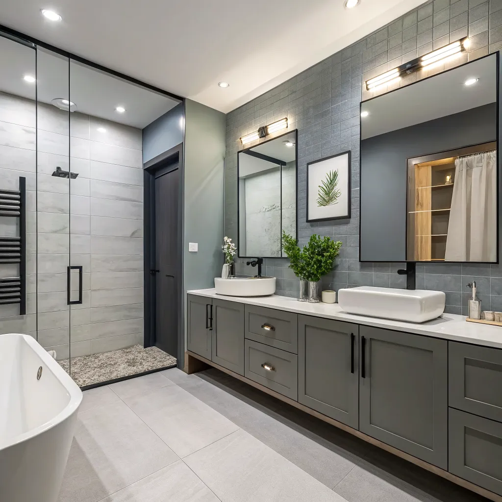 Bathroom modernization