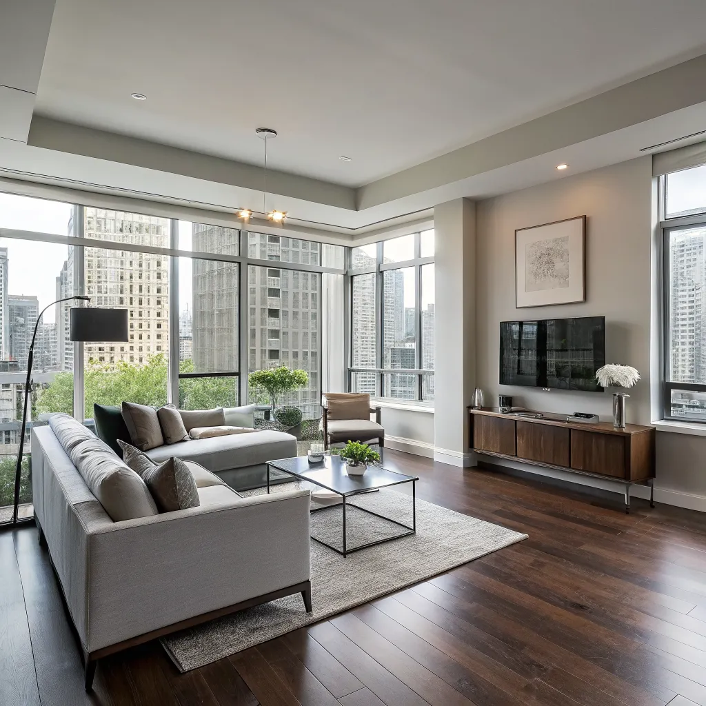 Modern apartment renovation